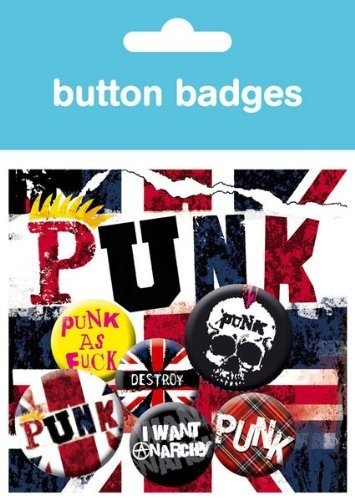 Cover for Punk · Punk Union Jack Badge Pack (Badge)
