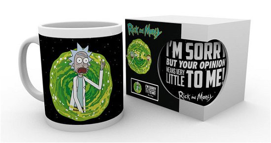RICK & MORTY - Mug - 300 ml - Your Opinion - Rick And Morty - Merchandise - GB EYE - 5028486388691 - 7. februar 2019