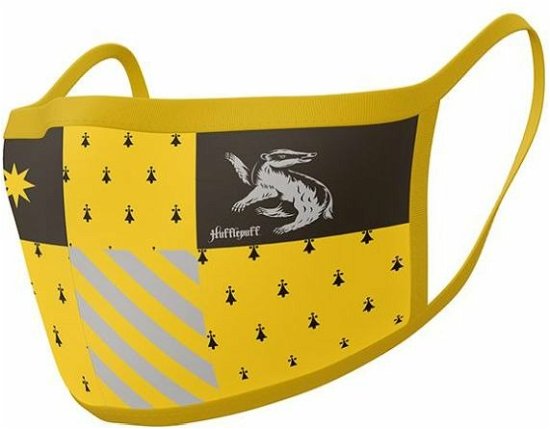 Cover for Pyramid International · Pyramid Harry Potter (Hufflepuff) Face Mask 2 Pack (MERCH) (2021)