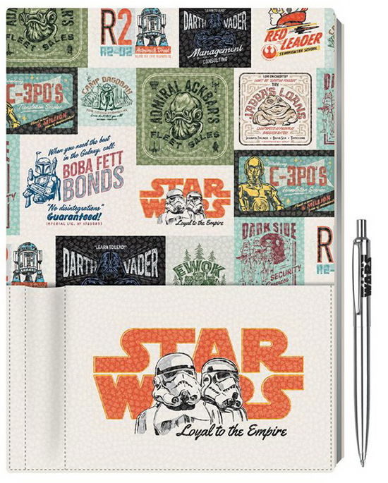 Loyal To The Empire (Premium A5 Notebook / Quaderno + Penna) - Star Wars: Pyramid - Fanituote -  - 5051265738691 - 