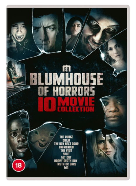 Cover for Blumhouse of Horrors 10 Film DVD · Blumhouse of Horrors 10 Movie Collection (DVD) (2020)