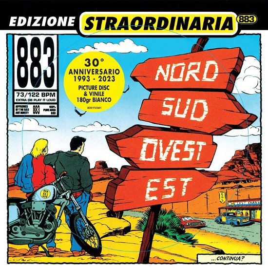 Cover for Eight Eight Three · Nord Sud Ovest Est (LP) (2023)