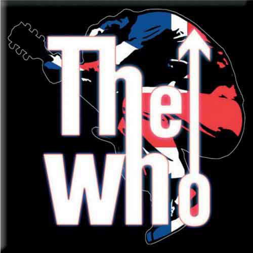 The Who Fridge Magnet: Leap Logo - The Who - Merchandise - Bravado - 5055295306691 - March 28, 2011