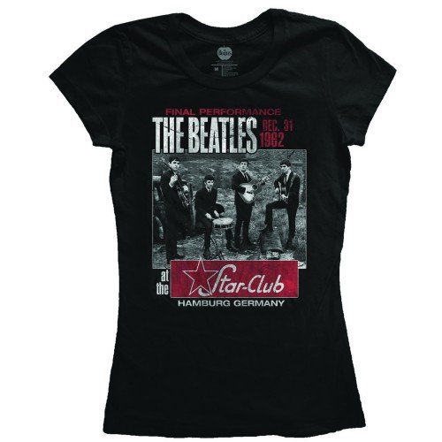 Cover for The Beatles · The Beatles Ladies T-Shirt: Star Club, Hamburg (T-shirt) [size S] [Black - Ladies edition]