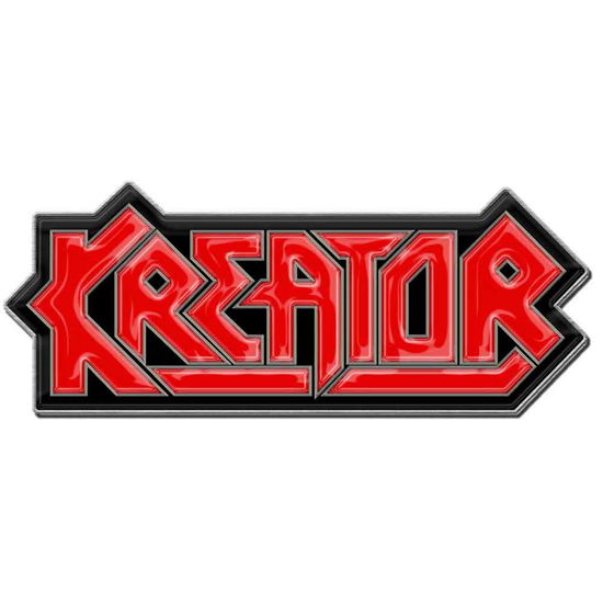 Cover for Kreator · Kreator Pin Badge: Logo (Enamel In-Fill) (Anstecker) [Metallic edition] (2019)