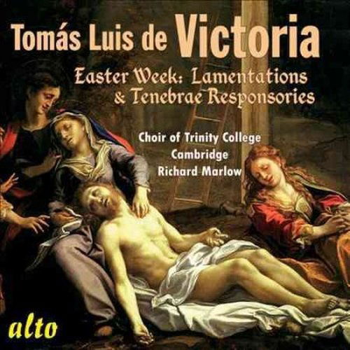 Cover for Victoria / Choir of Trinity College Cambridge · Easter Week Lamentations &amp; Responsories (CD) (2014)