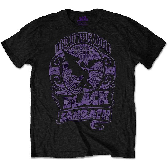 Black Sabbath Unisex T-Shirt: Lord of this world - Black Sabbath - Merchandise - Bravado - 5055979918691 - 