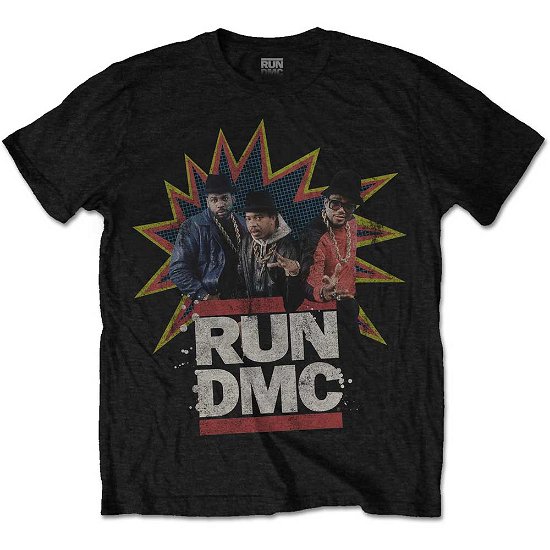 Run DMC Unisex T-Shirt: POW! - Run DMC - Merchandise -  - 5056170648691 - 