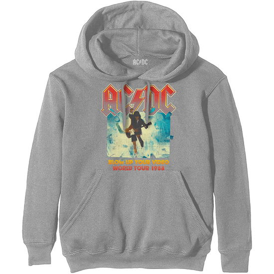 AC/DC Unisex Pullover Hoodie: Blow Up Your Video - AC/DC - Koopwaar -  - 5056368636691 - 