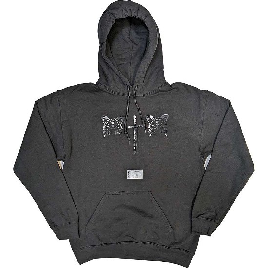 Post Malone Unisex Pullover Hoodie: Butterfly Knife (Ex-Tour) - Post Malone - Merchandise -  - 5056737232691 - 