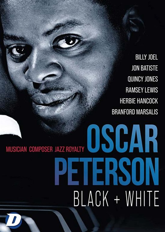 Cover for Oscar Peterson: Black + White (DVD) (2023)