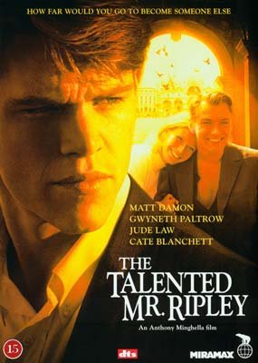 The Talented Mr. Ripley - Matt Damon - Películas -  - 5708758693691 - 9 de octubre de 2012