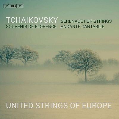 Cover for United Strings Of Europe · Tchaikovsky: Souvenir De Florence - Serenade For Strings, Op. 48 - Andante Cantabile (CD) (2022)