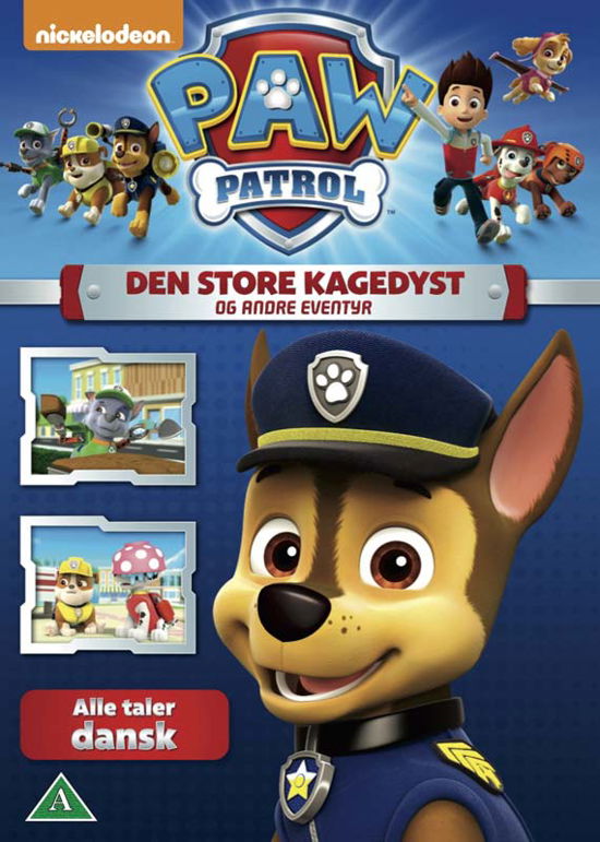 Den Store Kagedyst Og Andre Eventyr - Paw Patrol - Films -  - 7340112729691 - 28 juli 2016