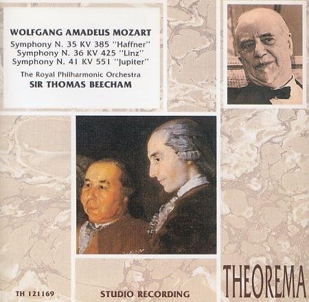 Mozart-symphonies N. 35 Kv 385-n. 36 Kv 425-n. 41 - Mozart - Musikk -  - 8010984211691 - 