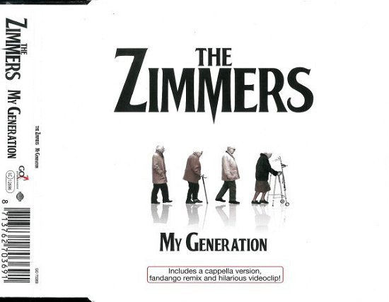 Cover for Zimmers · My Generation -cds- (CD)