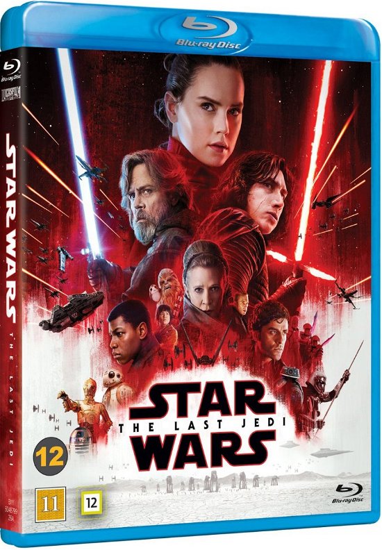 Cover for Star Wars · Star Wars: Episode VIII -  The Last Jedi (Blu-ray) (2018)