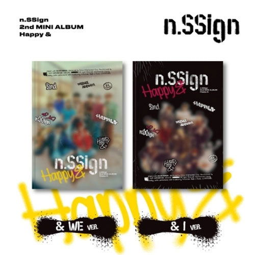 Cover for N.Ssign · Happy &amp; (CD/Merch) [Photobook edition] (2024)