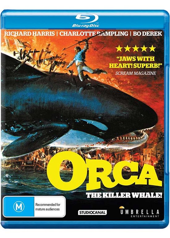 Cover for Orca (Blu-ray) (2017)