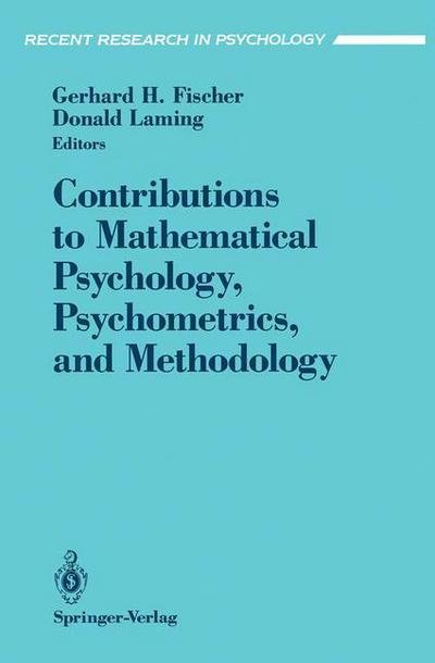 Cover for D R J Laming · Contributions to Mathematical Psychology, Psychometrics, and Methodology - Recent Research in Psychology (Taschenbuch) [Softcover reprint of the original 1st ed. 1994 edition] (1993)