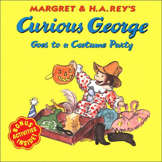 Cover for Margret Rey · Curious George Goes to a Costume Party - Curious George 8x8 (Pocketbok) (2001)