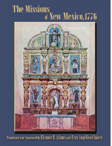 Cover for Fray Angelico Chavez · The Missions of New Mexico, 1776 (Paperback Book) (2012)