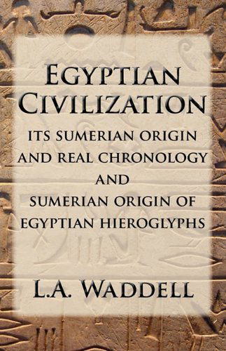 Cover for L a Waddell · Egyptian Civilization (Paperback Book) (2010)