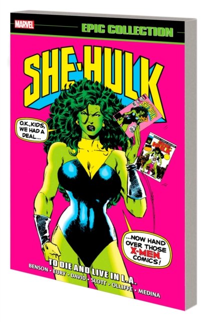 Cover for Dan Slott · She-hulk Epic Collection: To Die And Live In L.a. (Paperback Book) (2024)