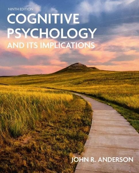 Cover for John R. Anderson · Cognitive Psychology and Its Implications (Taschenbuch) [9th ed. 2020 edition] (2020)