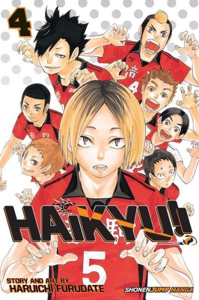 Cover for Haruichi Furudate · Haikyu!!, Vol. 4 - Haikyu!! (Taschenbuch) (2016)