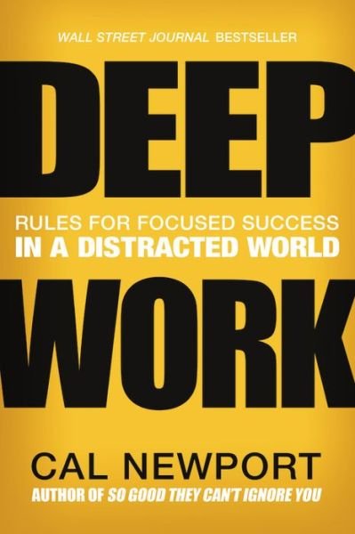 Cover for Cal Newport · Deep Work: Rules for Focused Success in a Distracted World (Gebundenes Buch) (2016)
