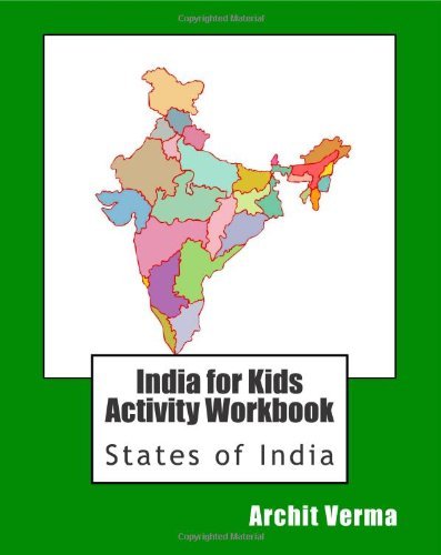 Cover for Archit Verma · India for Kids Activity Workbook: States of India (Paperback Book) (2011)