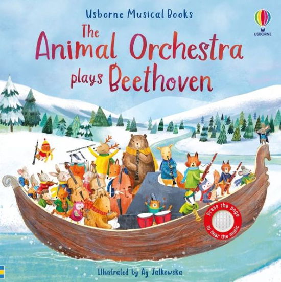 The Animal Orchestra Plays Beethoven - Musical Books - Sam Taplin - Kirjat - Usborne Publishing Ltd - 9781474990691 - torstai 28. lokakuuta 2021