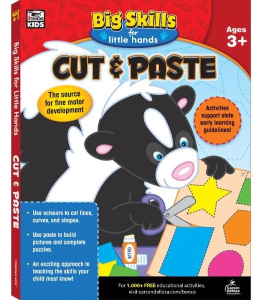 Cover for Thinking Kids · Cut &amp; Paste, Ages 3 - 5 (Paperback Book) (2016)