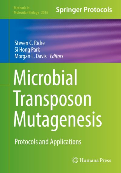 Cover for Microbial Transposon Mutagenesis (Book) [1st ed. 2019 edition] (2019)