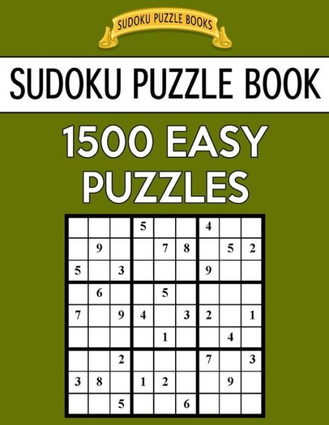 Cover for Sudoku Puzzle Books · Sudoku Puzzle Book, 1,500 Easy Puzzles (Paperback Book) (2017)