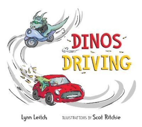 Cover for Lynn Leitch · Dinos Driving (Hardcover Book) (2022)