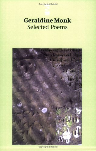 Geraldine Monk · Selected Poems - Salt Modern Poets (Paperback Book) (2003)