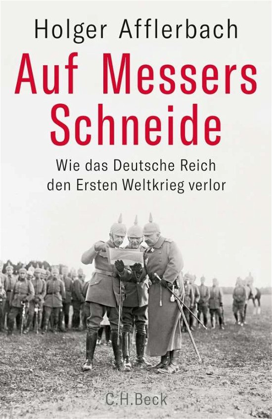 Cover for Afflerbach · Auf Messers Schneide (Buch)