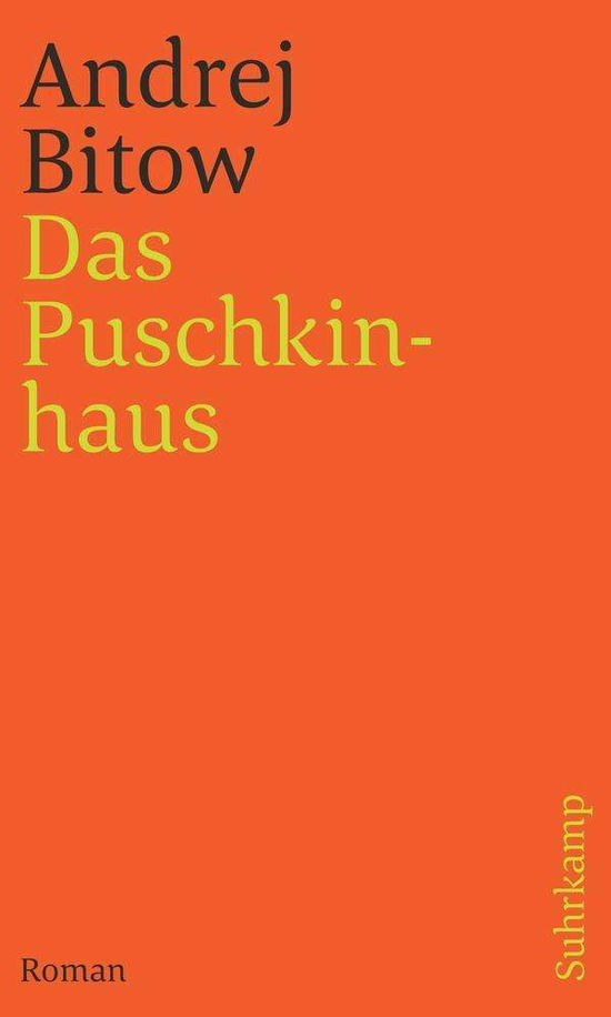 Cover for Bitow · Das Puschkinhaus (Book)