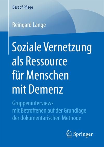 Cover for Lange · Soziale Vernetzung als Ressource (Bok) (2018)
