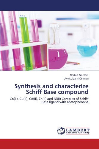 Cover for Uwaisulqarni Othman · Synthesis and Characterize Schiff Base Compound: Co (Ii), Cu (Ii), CD (Ii), Zn (Ii) and Ni (Ii) Complex of Schiff Base Ligand with Acetophenone (Taschenbuch) (2013)