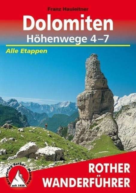 Cover for Hauleitner · Dolomiten-Höhenwege 4-7 (Book)