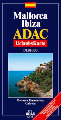 Cover for ADAC Verlag · ADAC Urlaubskarte: Mallorca, Ibiza, Menorca, Formentera, Cabrera (Hardcover Book) (2005)