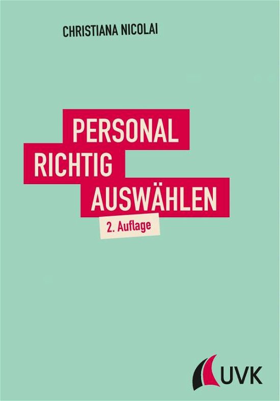 Cover for Nicolai · Personal richtig auswählen (Bok)