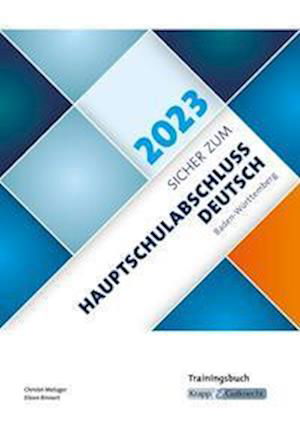 Cover for Christel Metzger · Sicher zum Hauptschulabschluss Deutsch Baden-Württemberg 2023 und 2024 (Pamphlet) (2022)