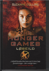 Cover for Suzanne Collins · Hunger Games: Løbeild (Bound Book) [1.º edición] [Indbundet] (2012)