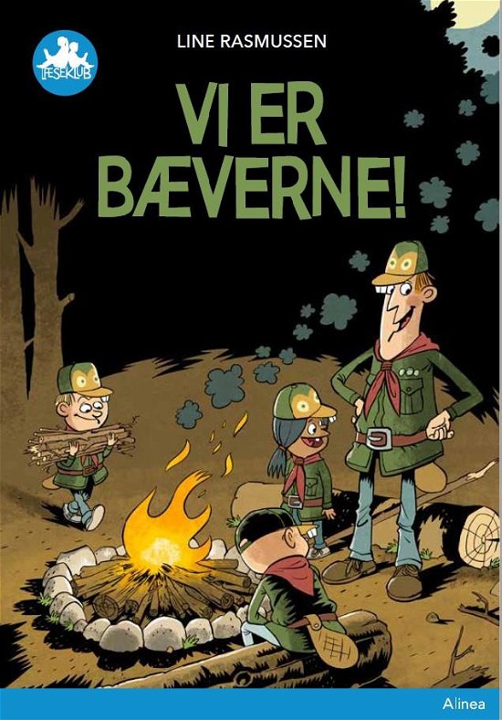 Cover for Line Rasmussen · Læseklub: Vi er Bæverne, Blå Læseklub (Bound Book) [1e uitgave] (2018)