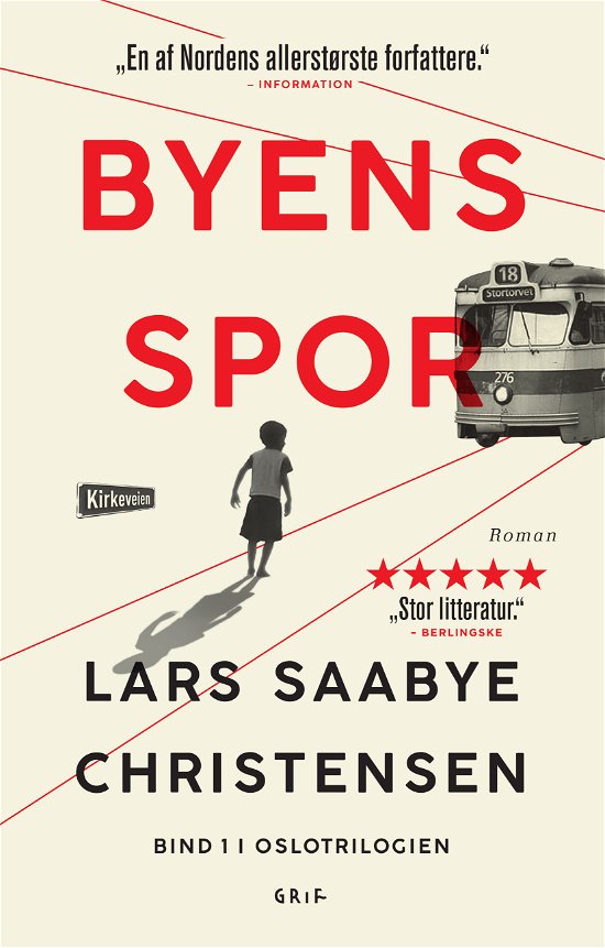 Cover for Lars Saabye Christensen · Byens spor: Byens spor 1 PB (Pocketbok) [4. utgave] (2019)