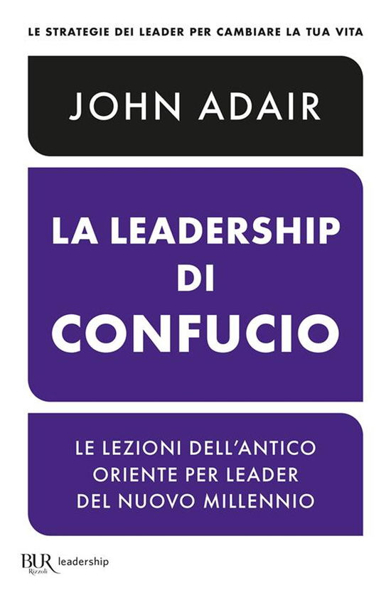 Cover for John Adair · La Leadership Di Confucio (Book)